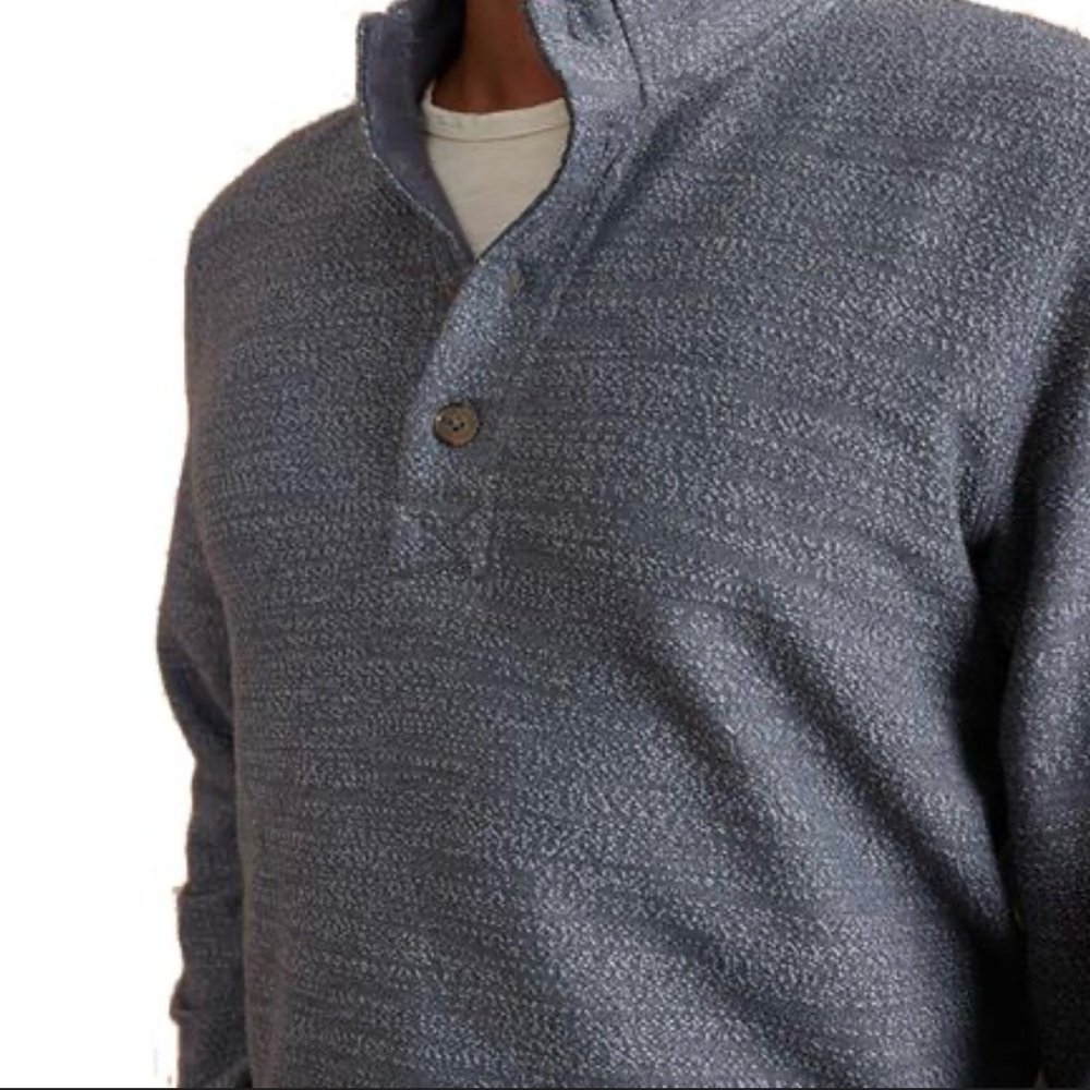 Marine Layer Clayton Pullover, Men’s Knit Sweater Shirt Size XXL Organic Blend - Picture 3 of 12